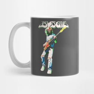 Budgie Band Burke Shelley Guitar New v2 Mug